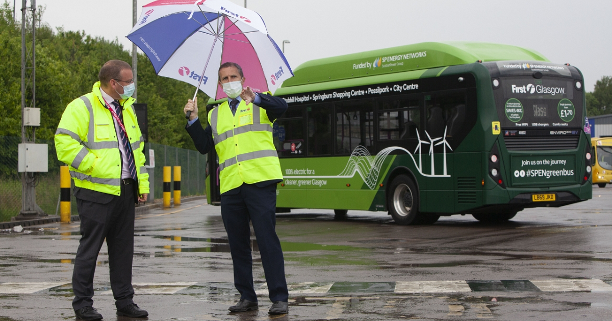 First Bus begin works on UK's biggest electric vehicle charging station